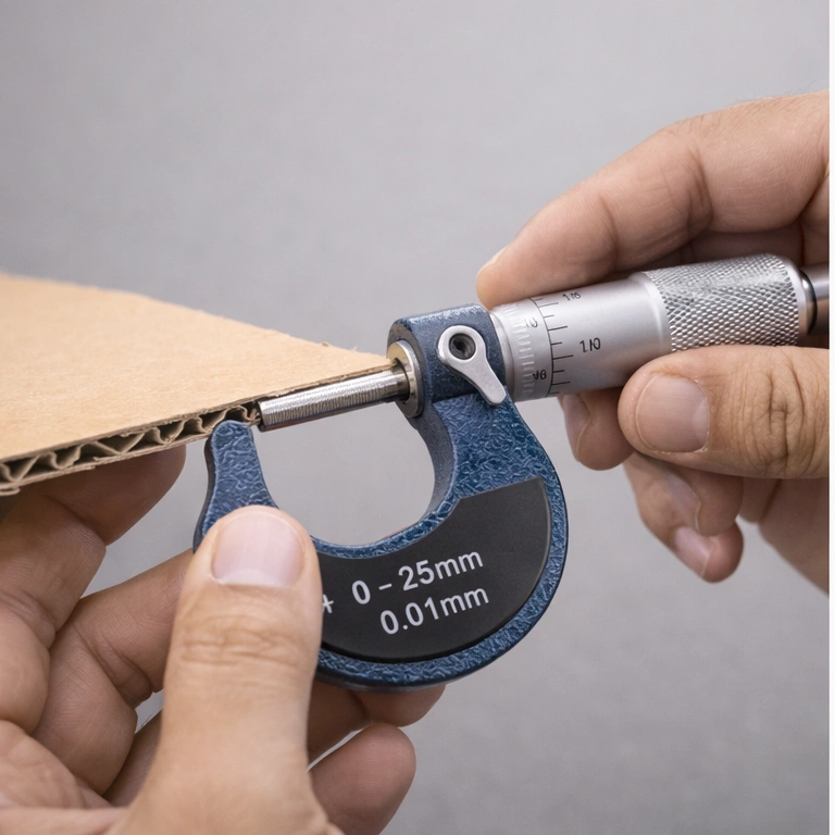 In-house packaging material testing lab