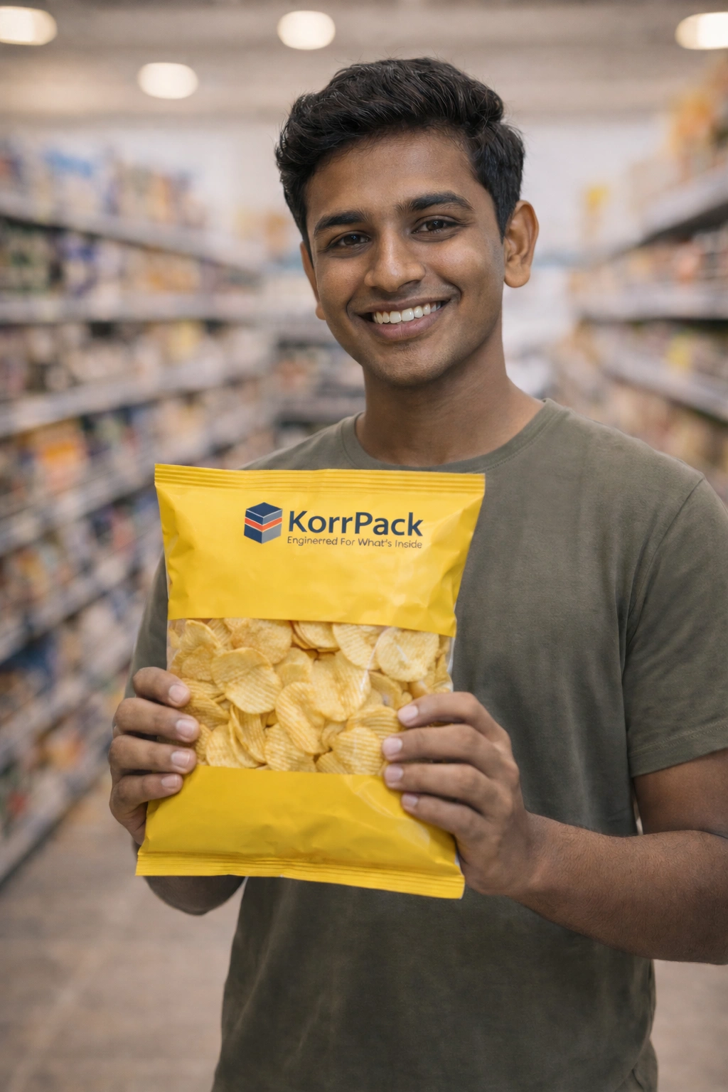 High volume FMCG corrugated packaging for retail supply chains