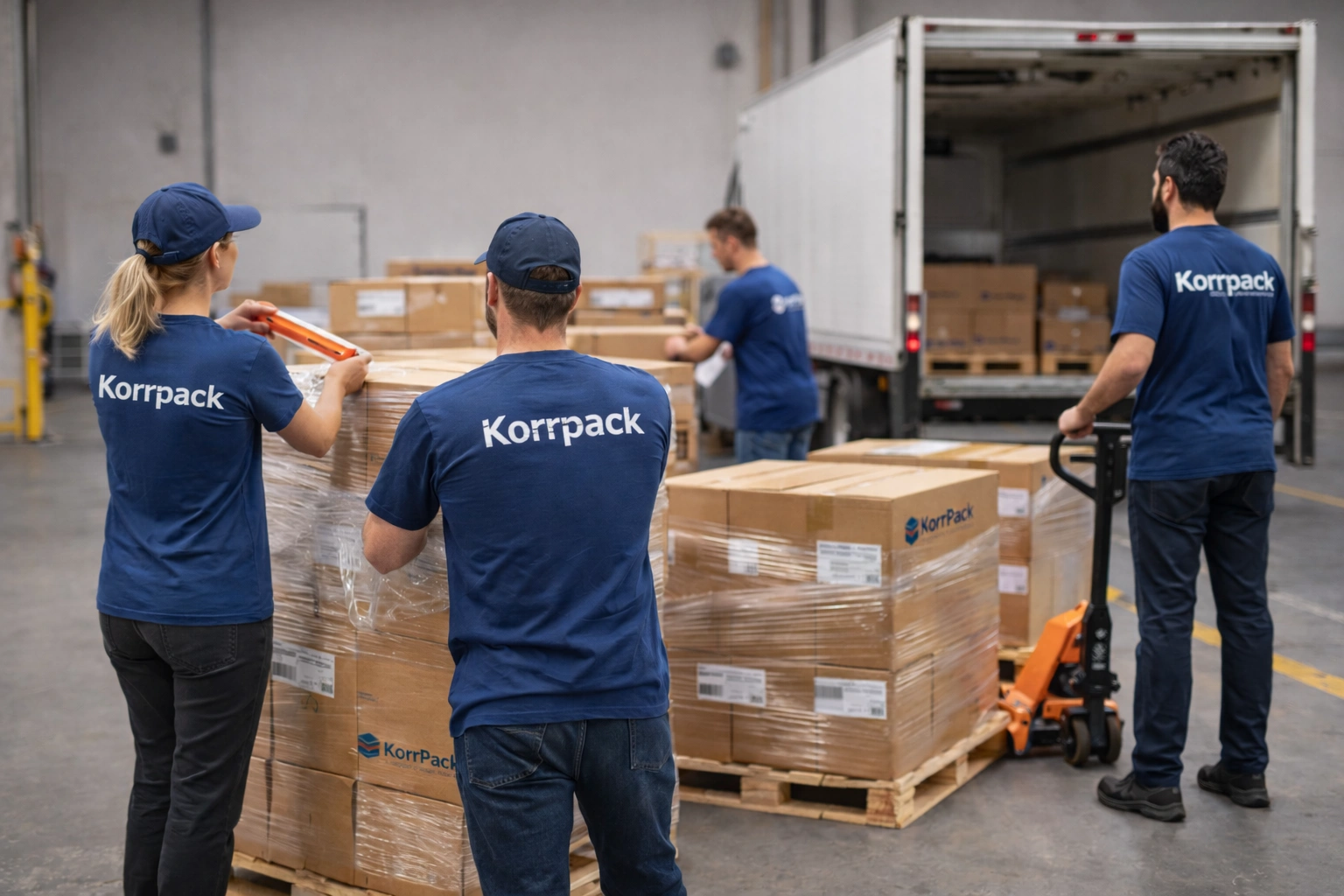 Service-driven packaging production workflow